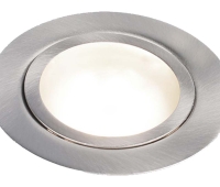 13000 LED downlight 3W 3000K 240 lm IP20 Dimmbar Farge: Børstet stål